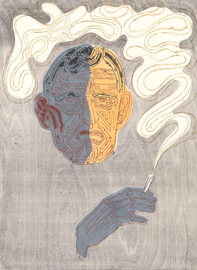 Munch med sigarett