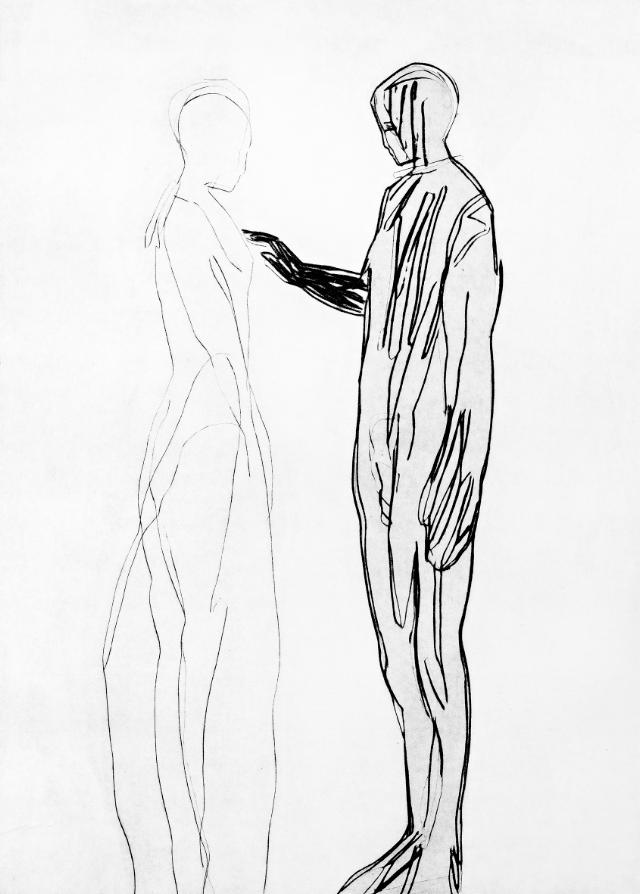 Terje Resell Berøring 2006 koldnål